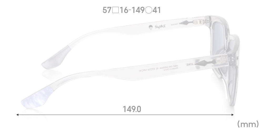 JINS x NARUTO SASUKE SG Model Gray - Image 10